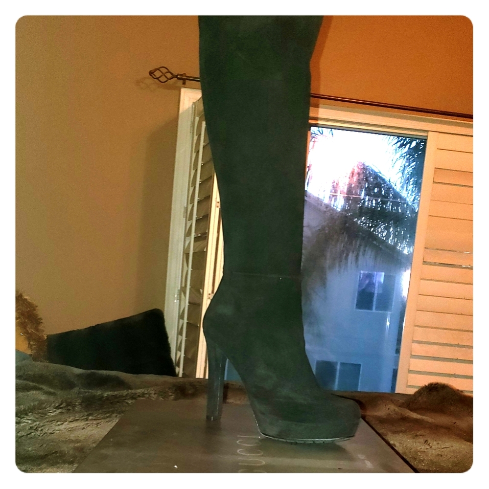 Gucci Suede Boots